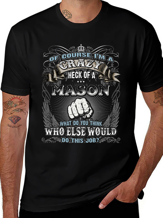Crazy Mason Graphic Tee
