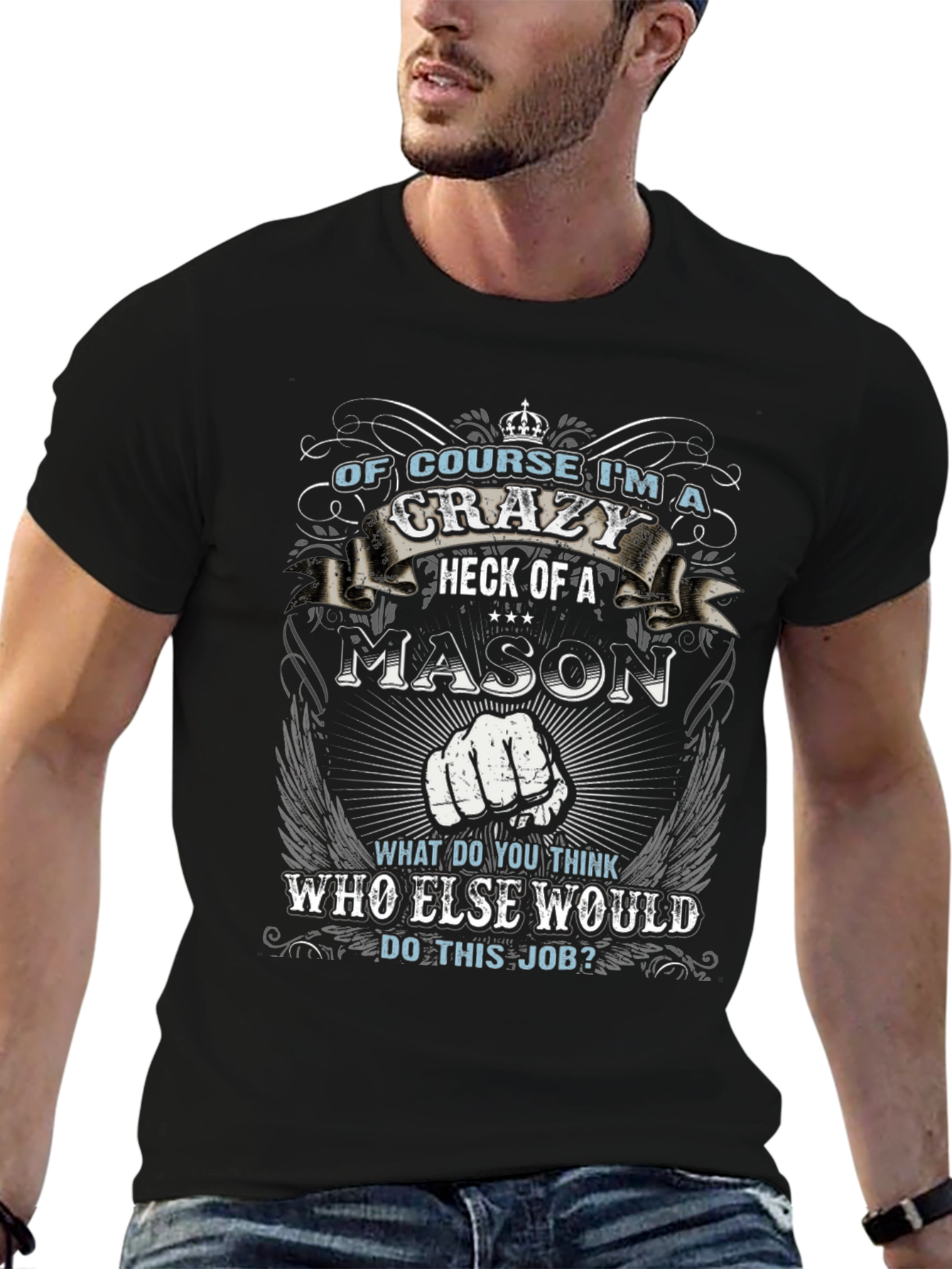 Crazy Mason Graphic Tee