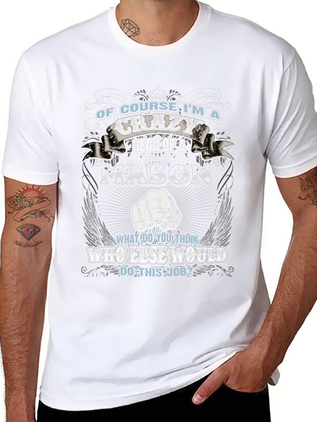 Crazy Mason Graphic Tee