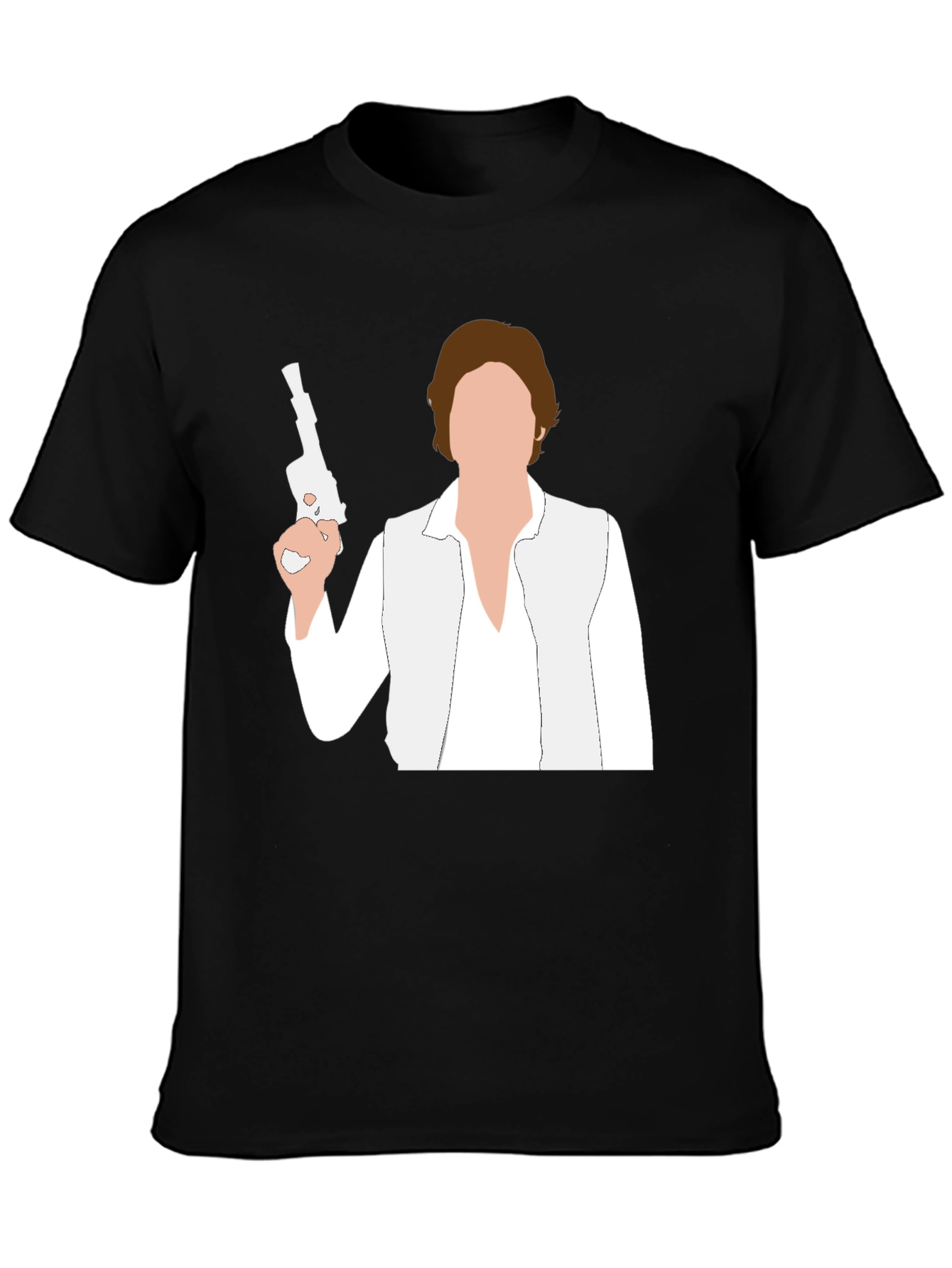 Han Solo Graphic T-Shirt - Black