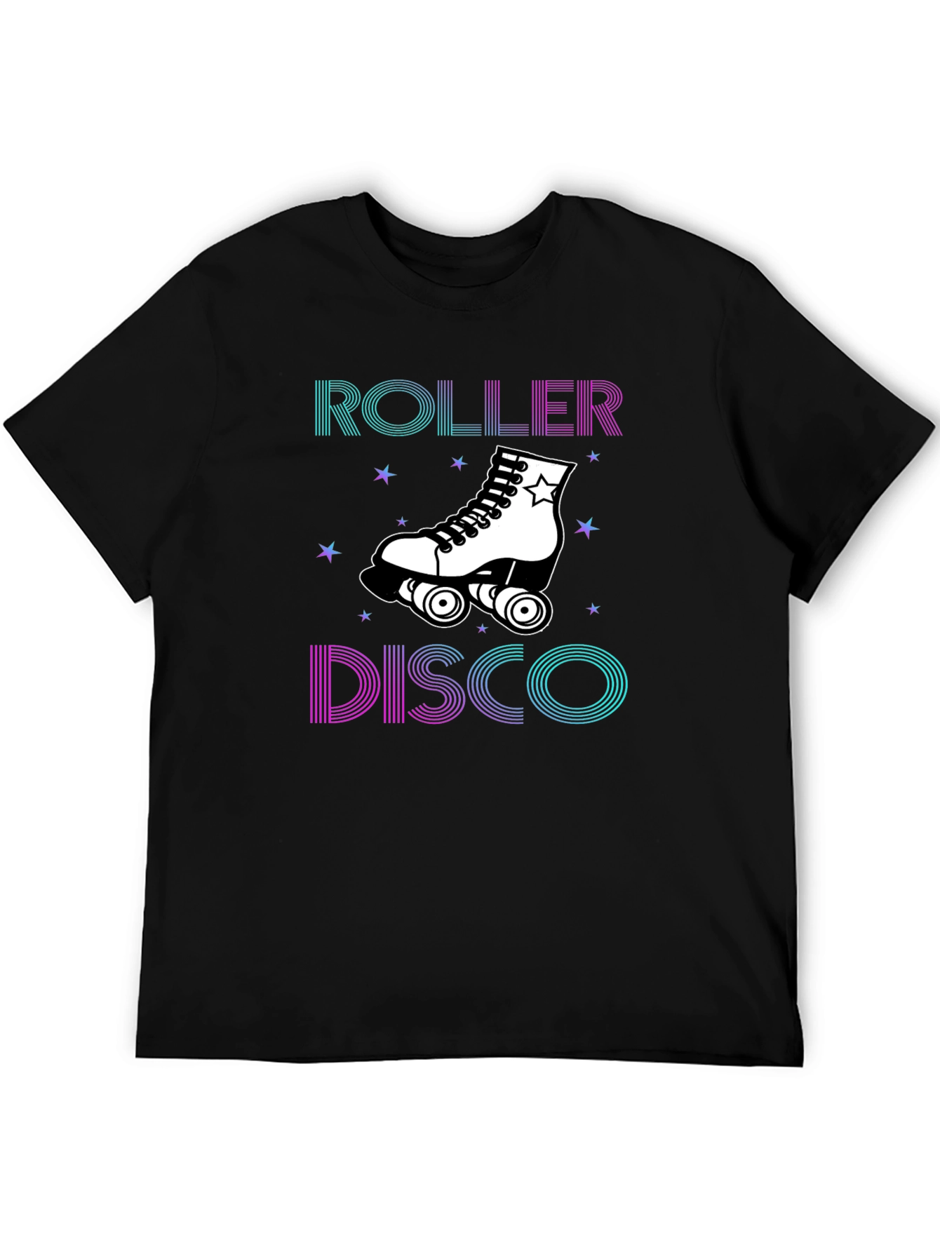 Roller Disco Graphic Tee - Retro Skate Party Shirt