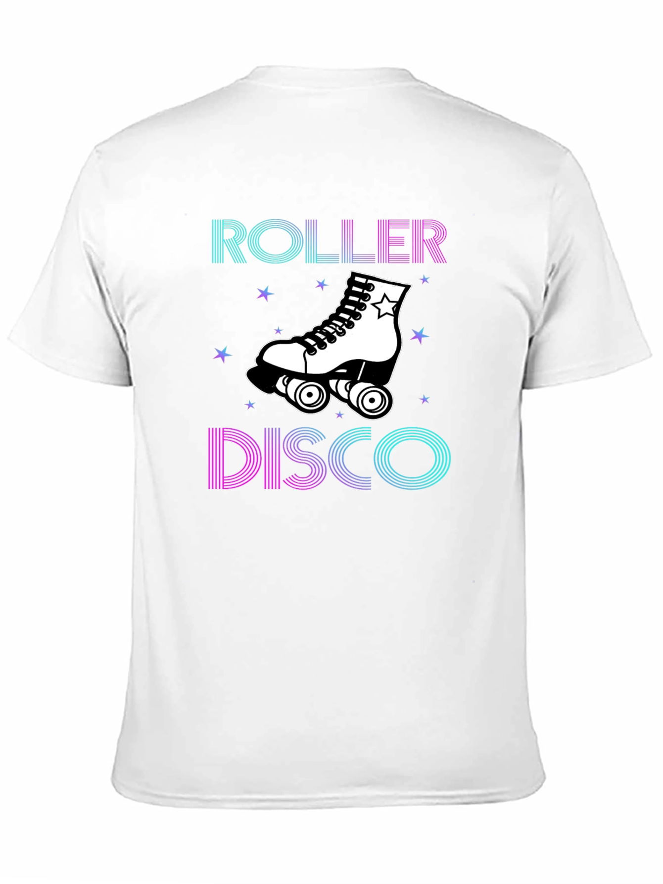 Roller Disco Graphic Tee - Retro Skate Party Shirt