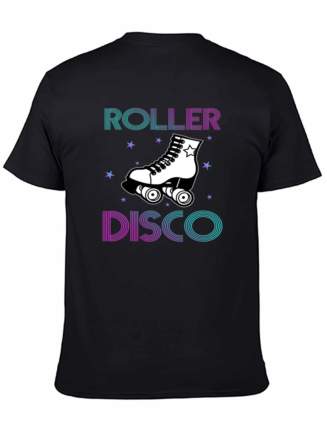 Roller Disco Graphic Tee - Retro Skate Party Shirt