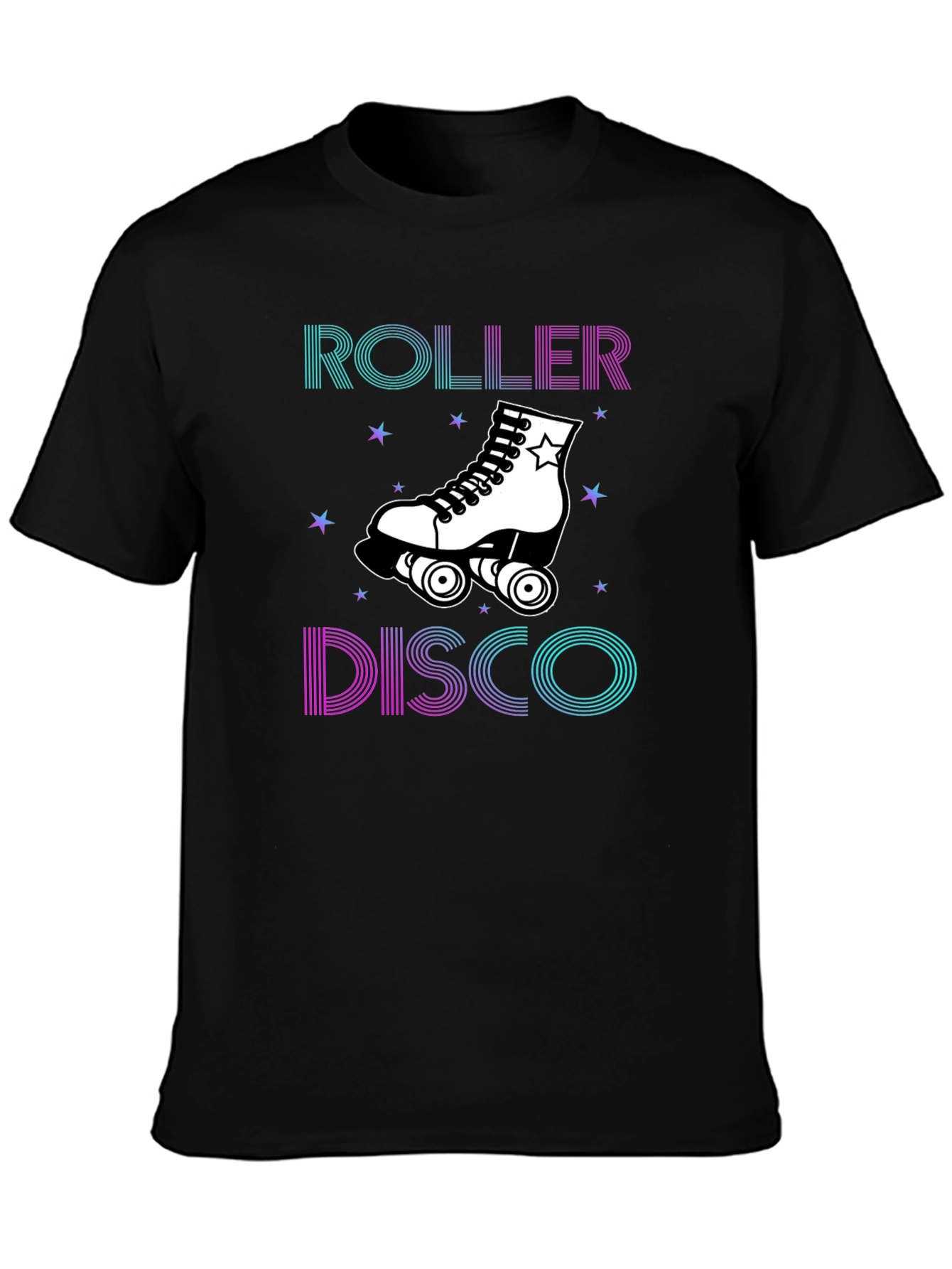 Roller Disco Graphic Tee - Retro Skate Party Shirt