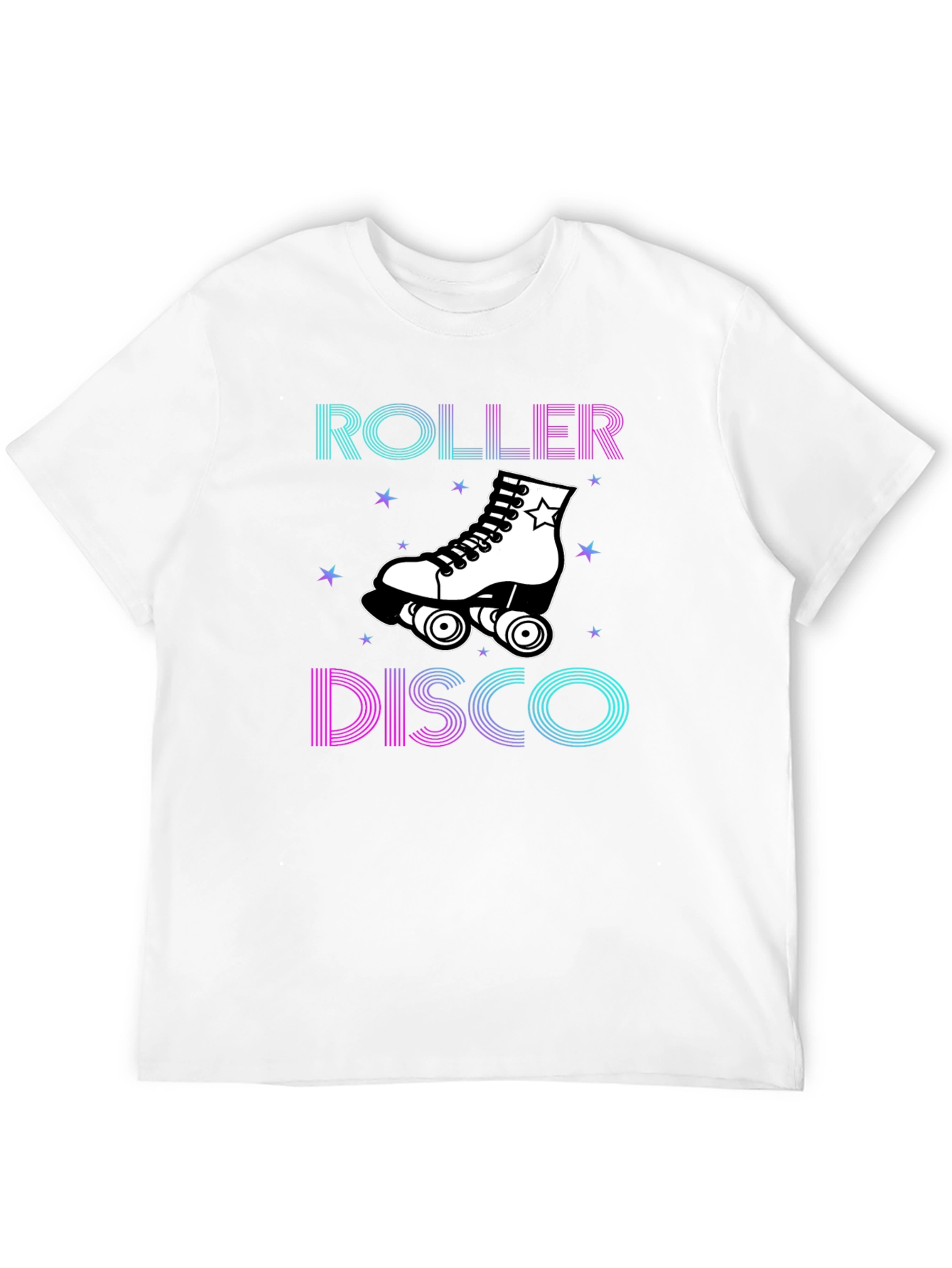 Roller Disco Graphic Tee - Retro Skate Party Shirt