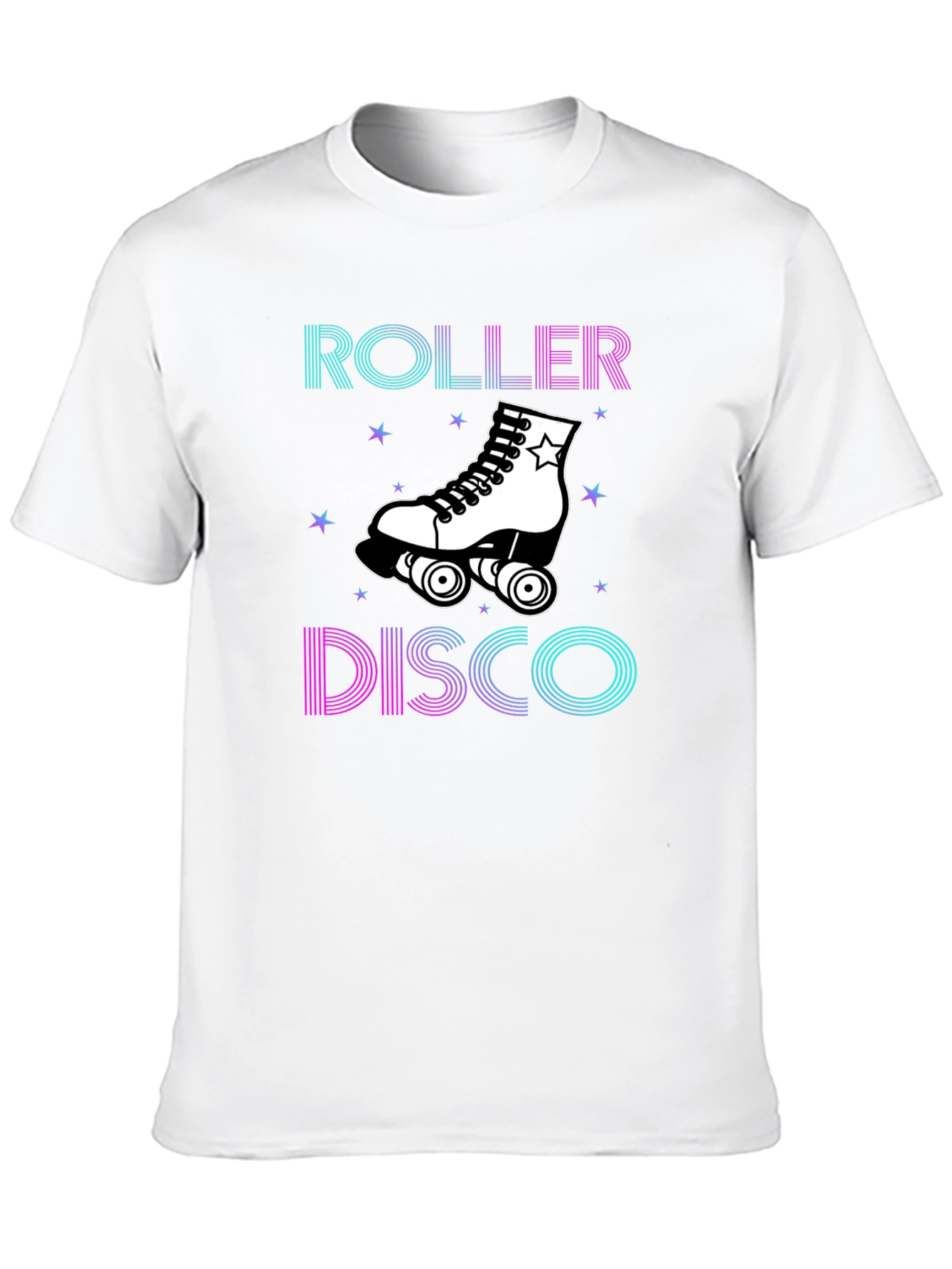 Roller Disco Graphic Tee - Retro Skate Party Shirt