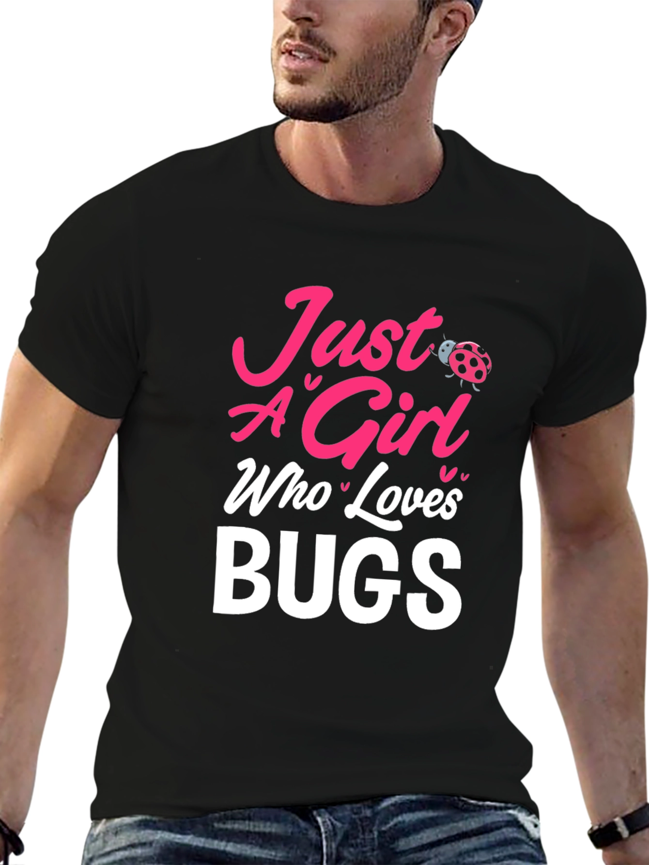 Just a Girl Who Loves Bugs T-Shirt