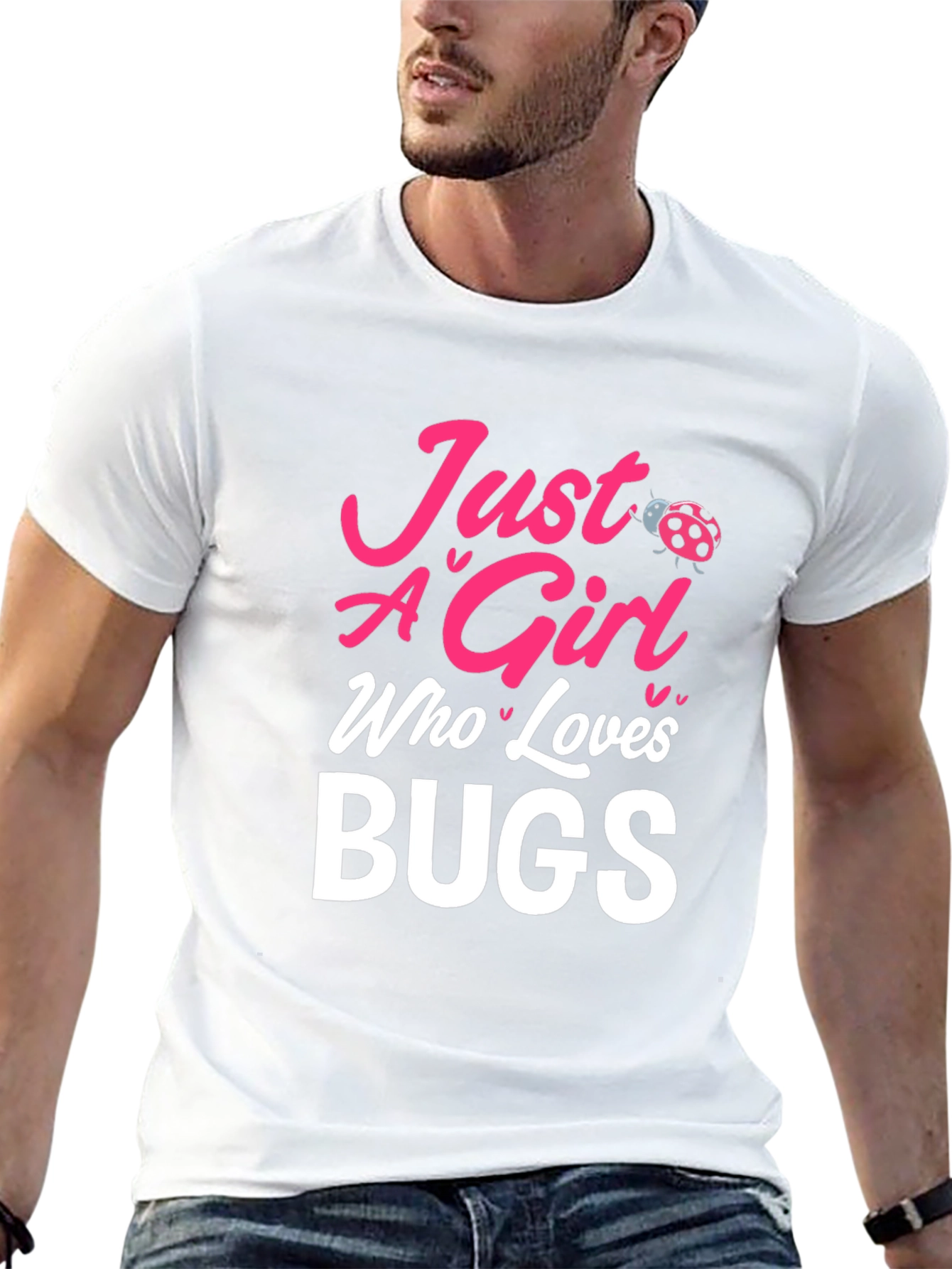 Just a Girl Who Loves Bugs T-Shirt