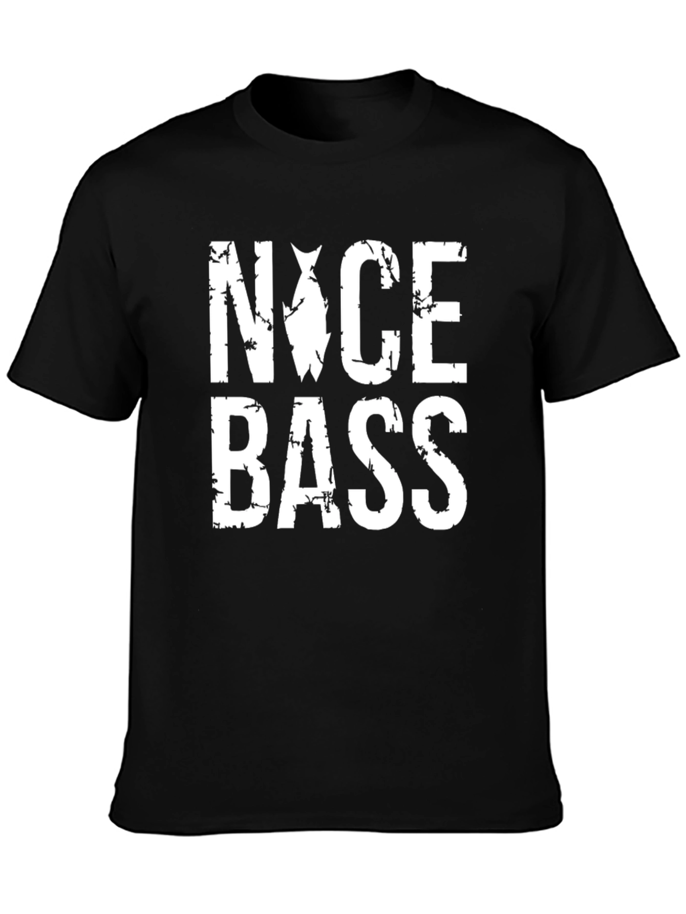 Nice Bass T-Shirt - Fishing Graphic Tee
