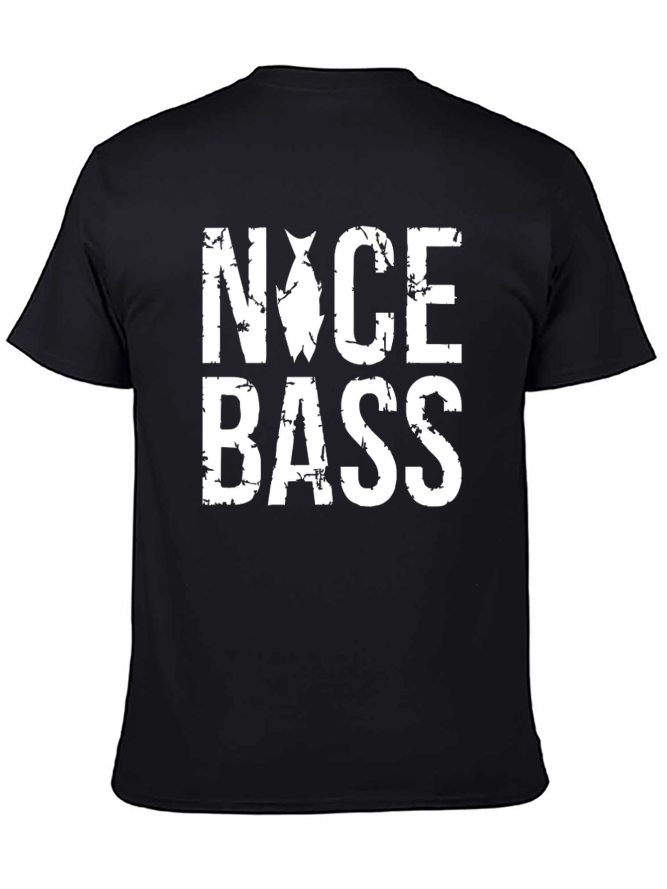 Nice Bass T-Shirt - Fishing Graphic Tee