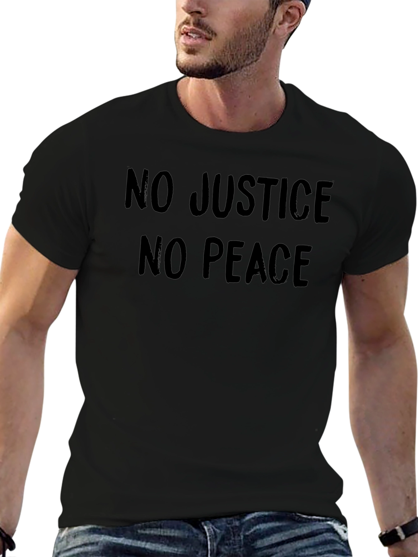 No Justice No Peace Graphic Tee