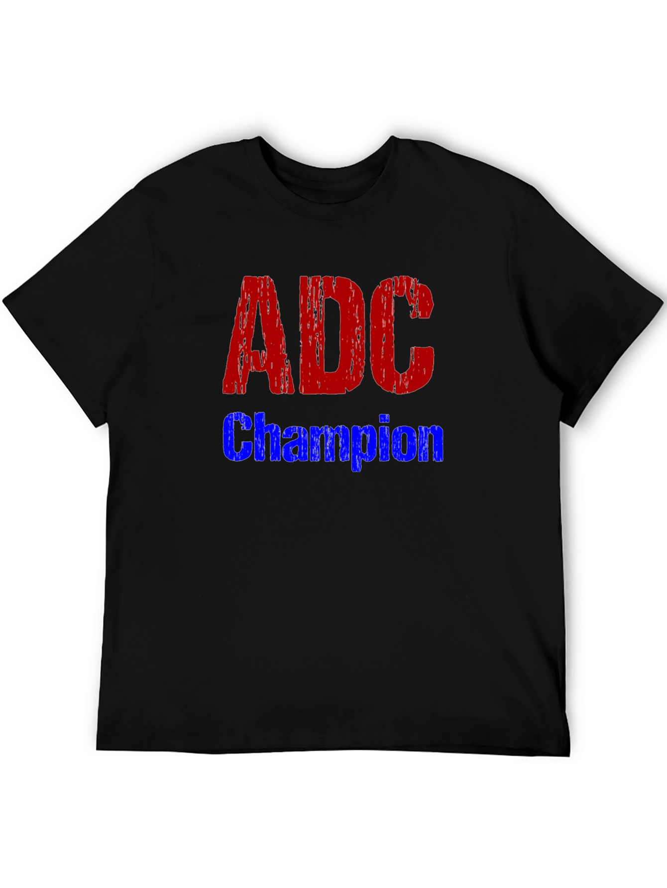 ADC Champion Graphic T-Shirt - Black