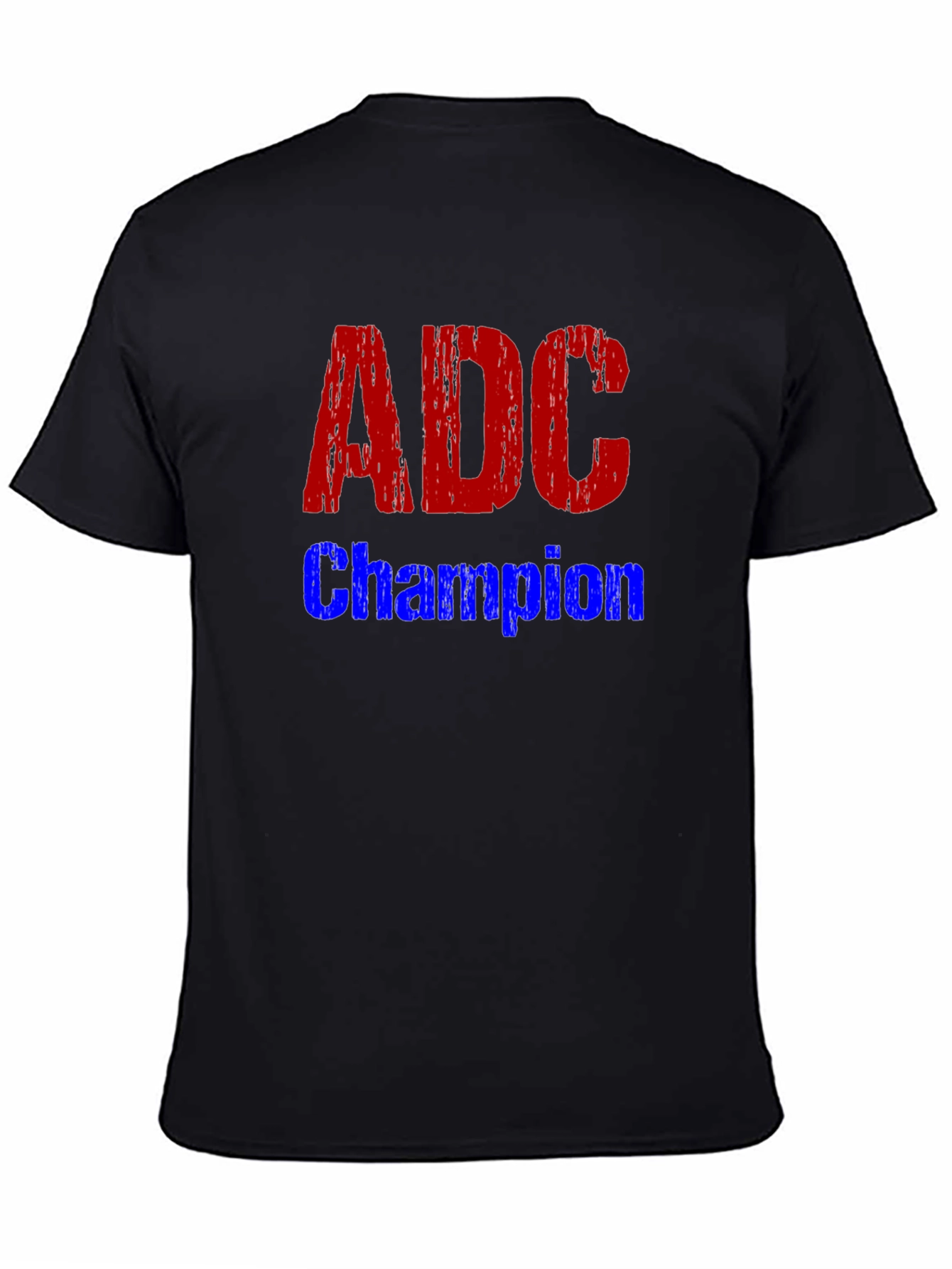 ADC Champion Graphic T-Shirt - Black