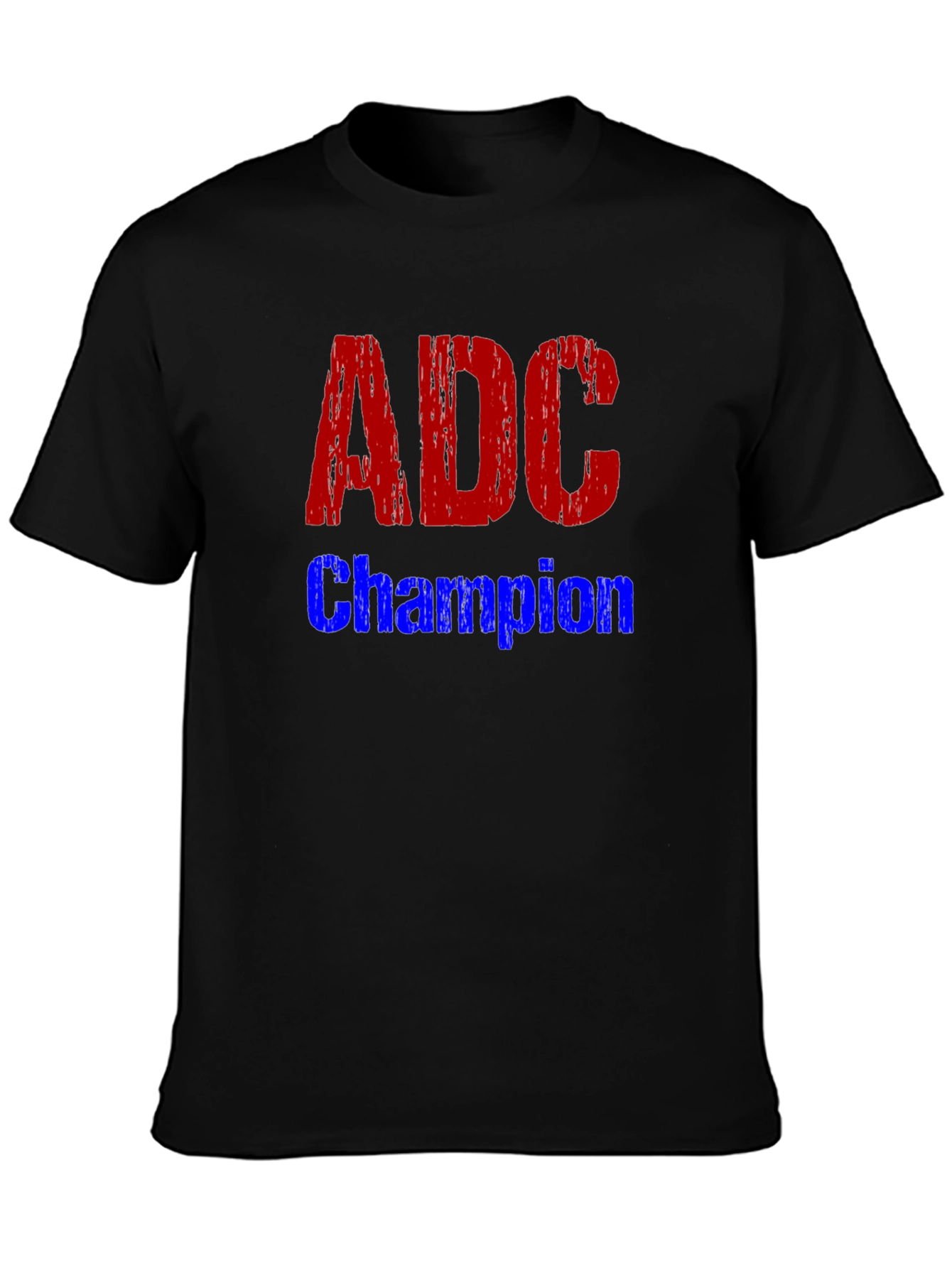 ADC Champion Graphic T-Shirt - Black