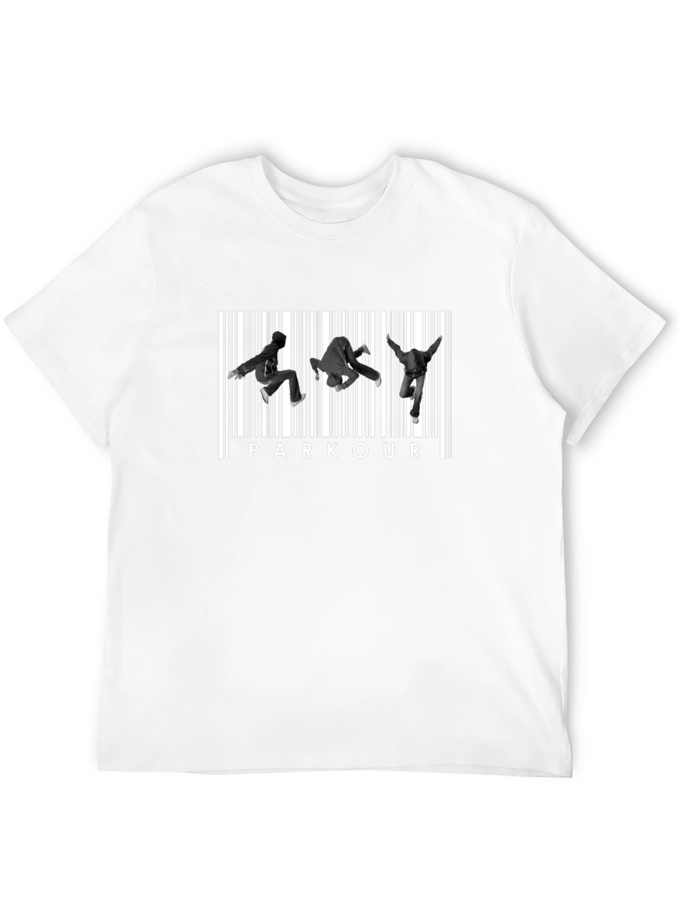 Parkour Barcode T-Shirt - Urban Athlete Tee