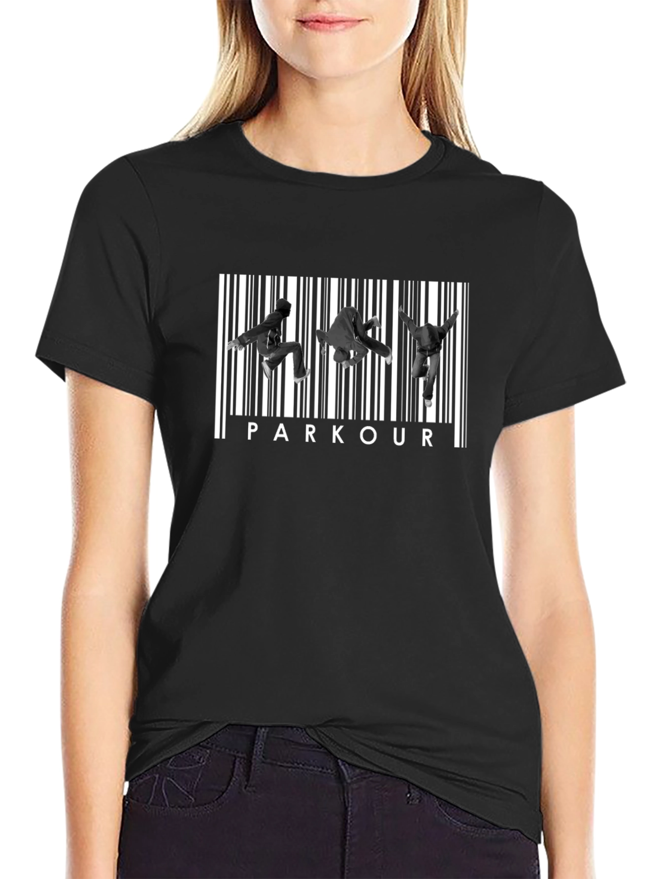 Parkour Barcode T-Shirt - Urban Athlete Tee