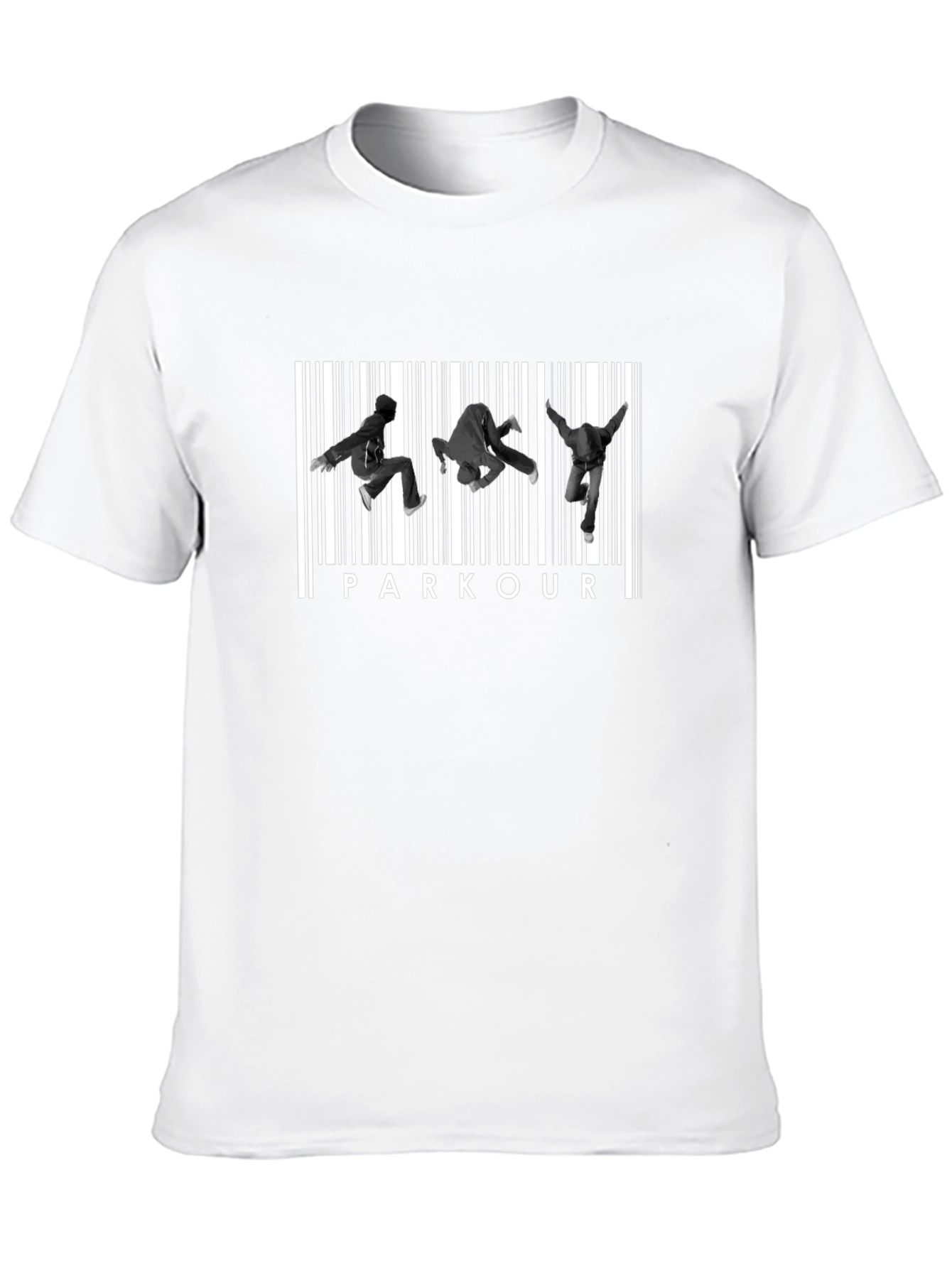 Parkour Barcode T-Shirt - Urban Athlete Tee