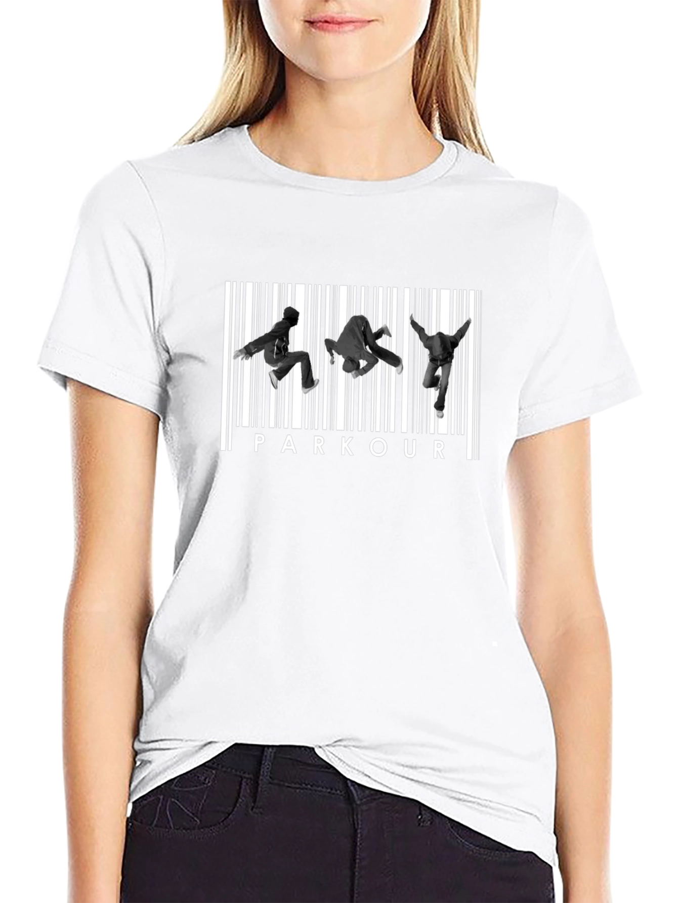 Parkour Barcode T-Shirt - Urban Athlete Tee