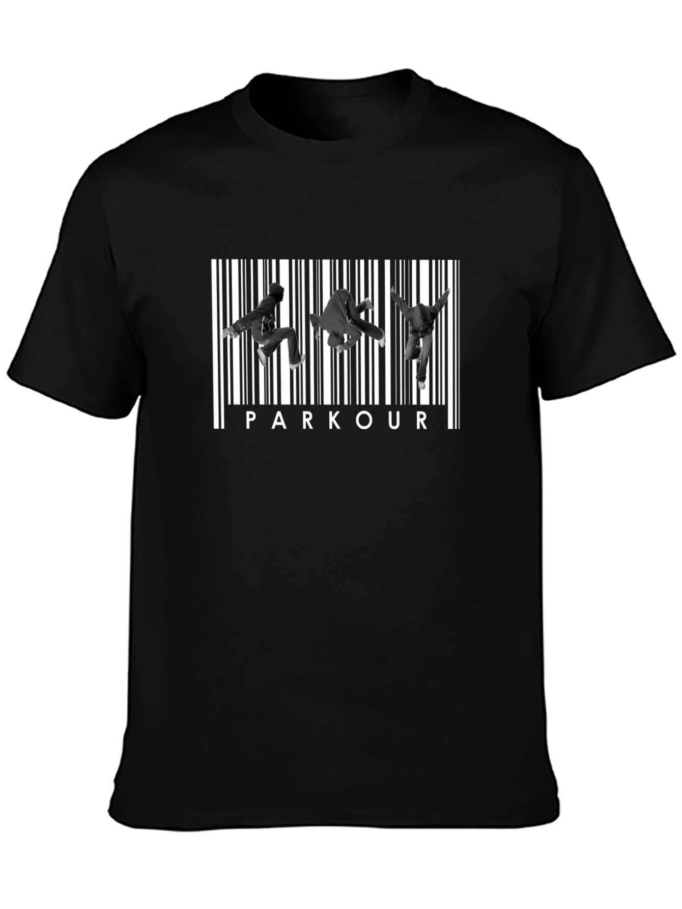 Parkour Barcode T-Shirt - Urban Athlete Tee
