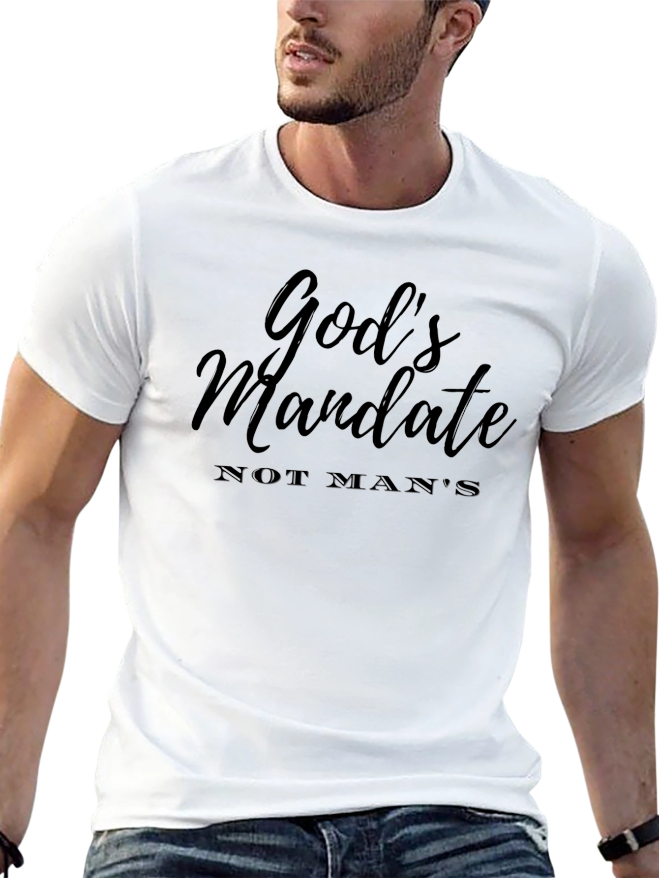 Gods Mandate T-Shirt - Christian Faith Apparel
