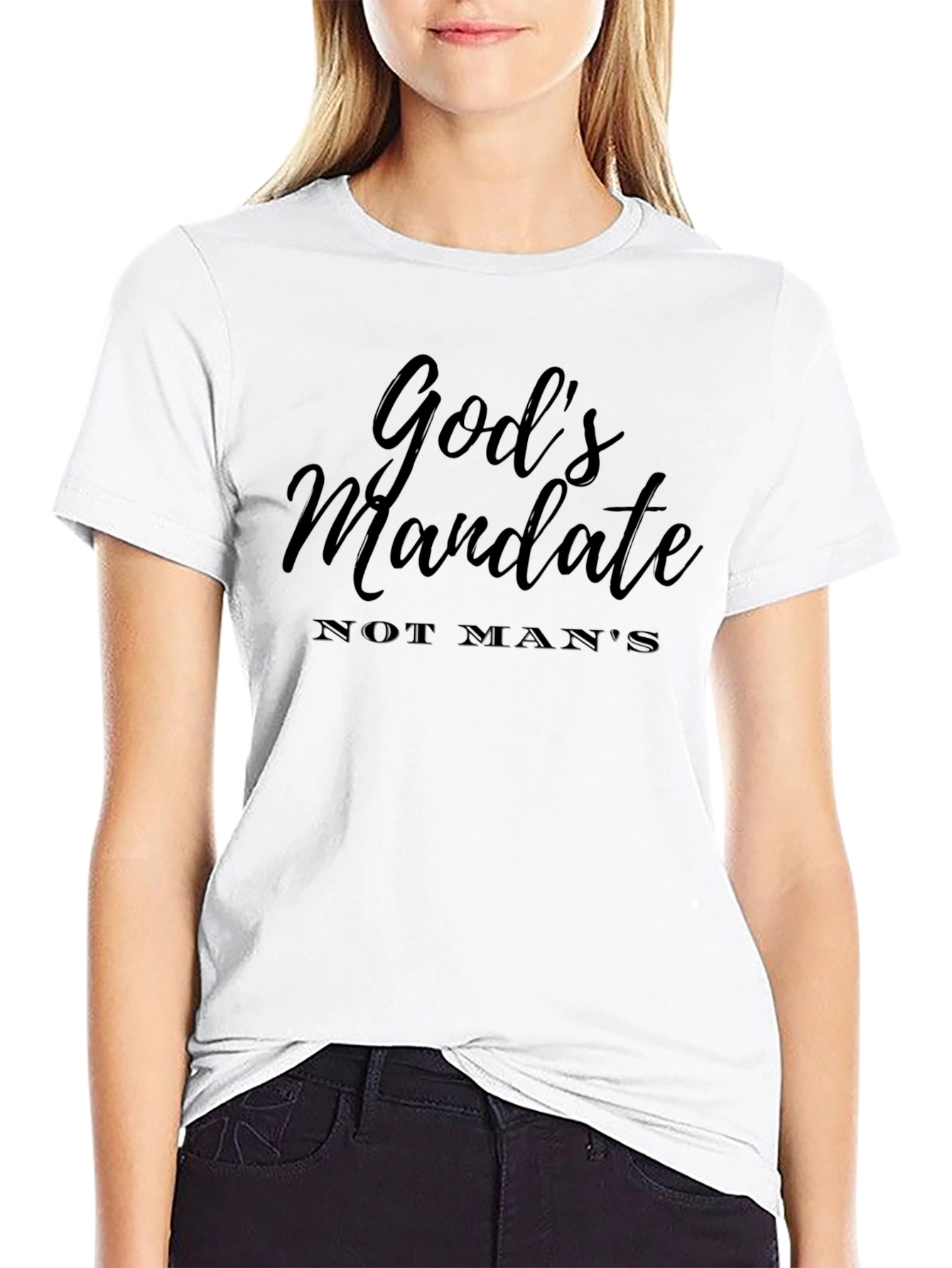 Gods Mandate T-Shirt - Christian Faith Apparel