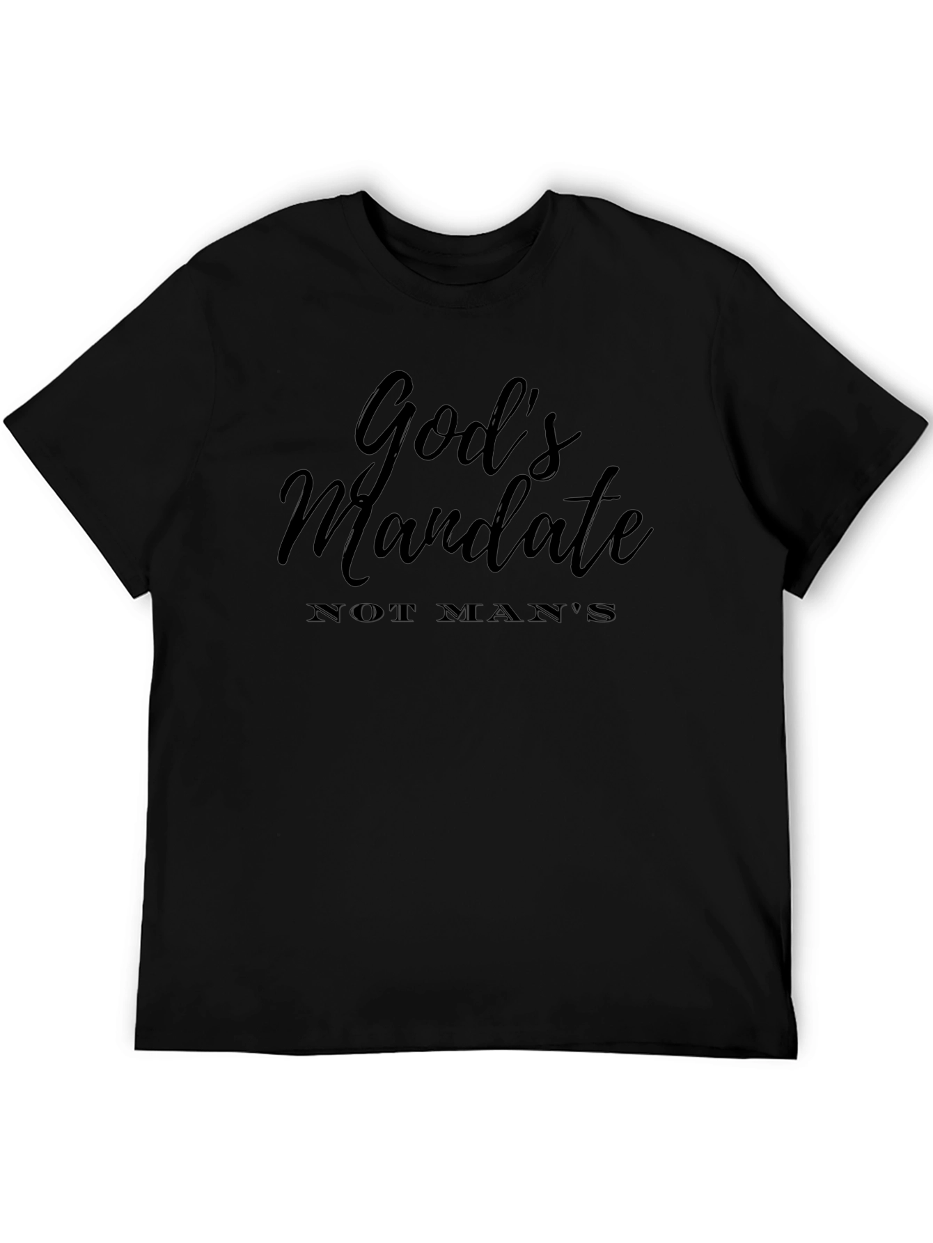 Gods Mandate T-Shirt - Christian Faith Apparel