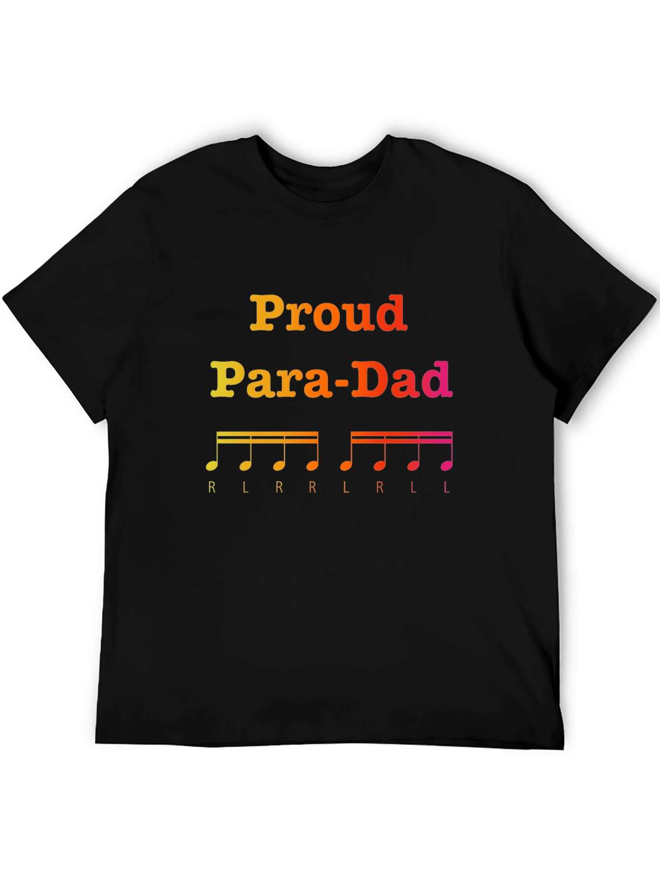 Proud Para-Dad T-Shirt - Music Dad Tee