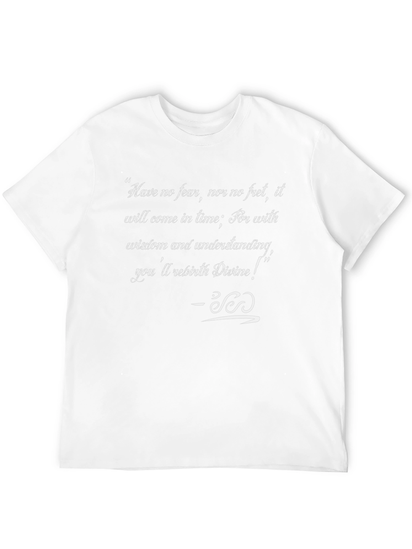 Inspirational Quote Black T-Shirt - Wisdom & Understanding