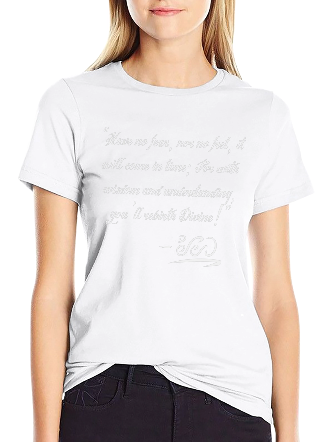 Inspirational Quote Black T-Shirt - Wisdom & Understanding