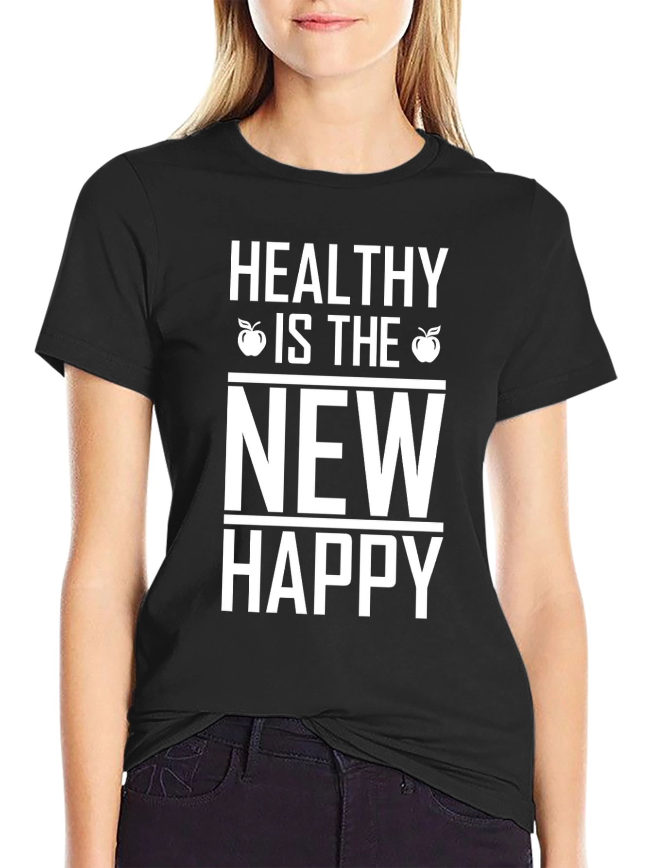 Healthy is the New Happy Graphic Tee