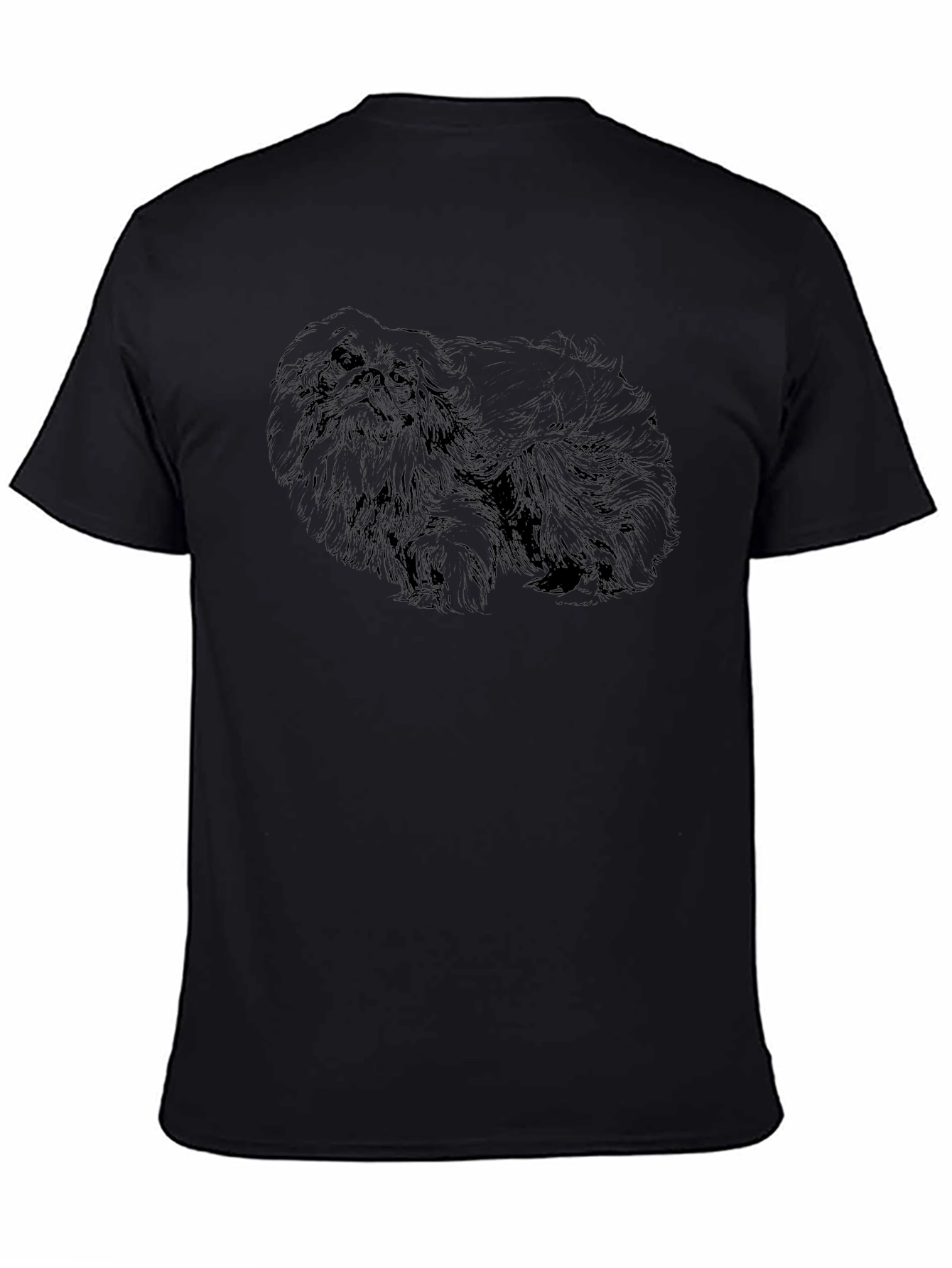 Pekingese Dog Graphic Tee - Casual Style