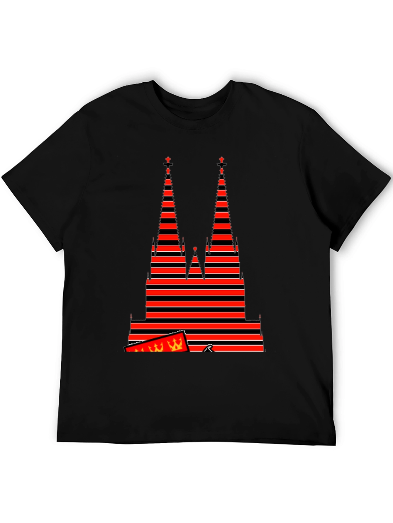 Cologne Cathedral Striped T-Shirt