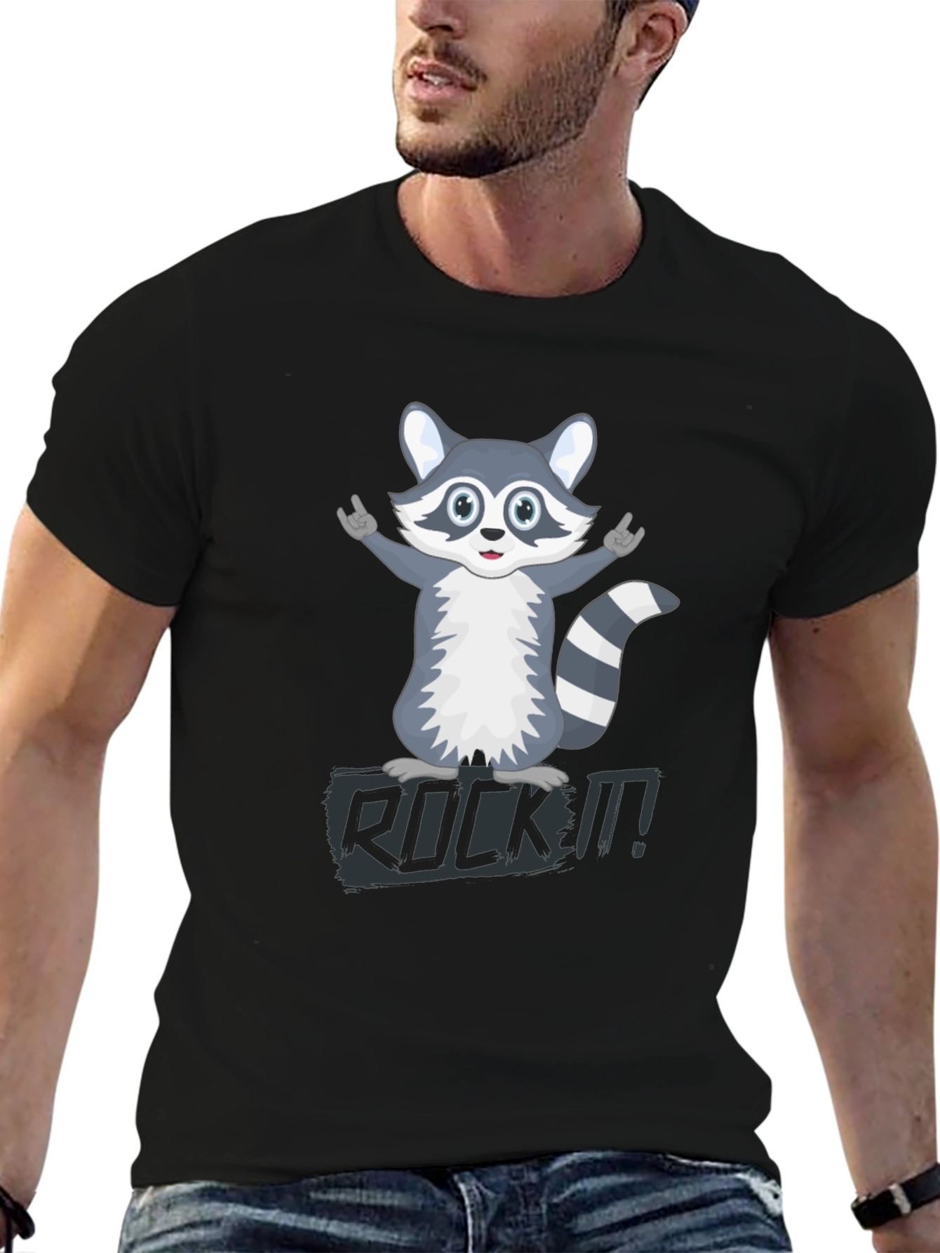 Rockin Raccoon Graphic Tee