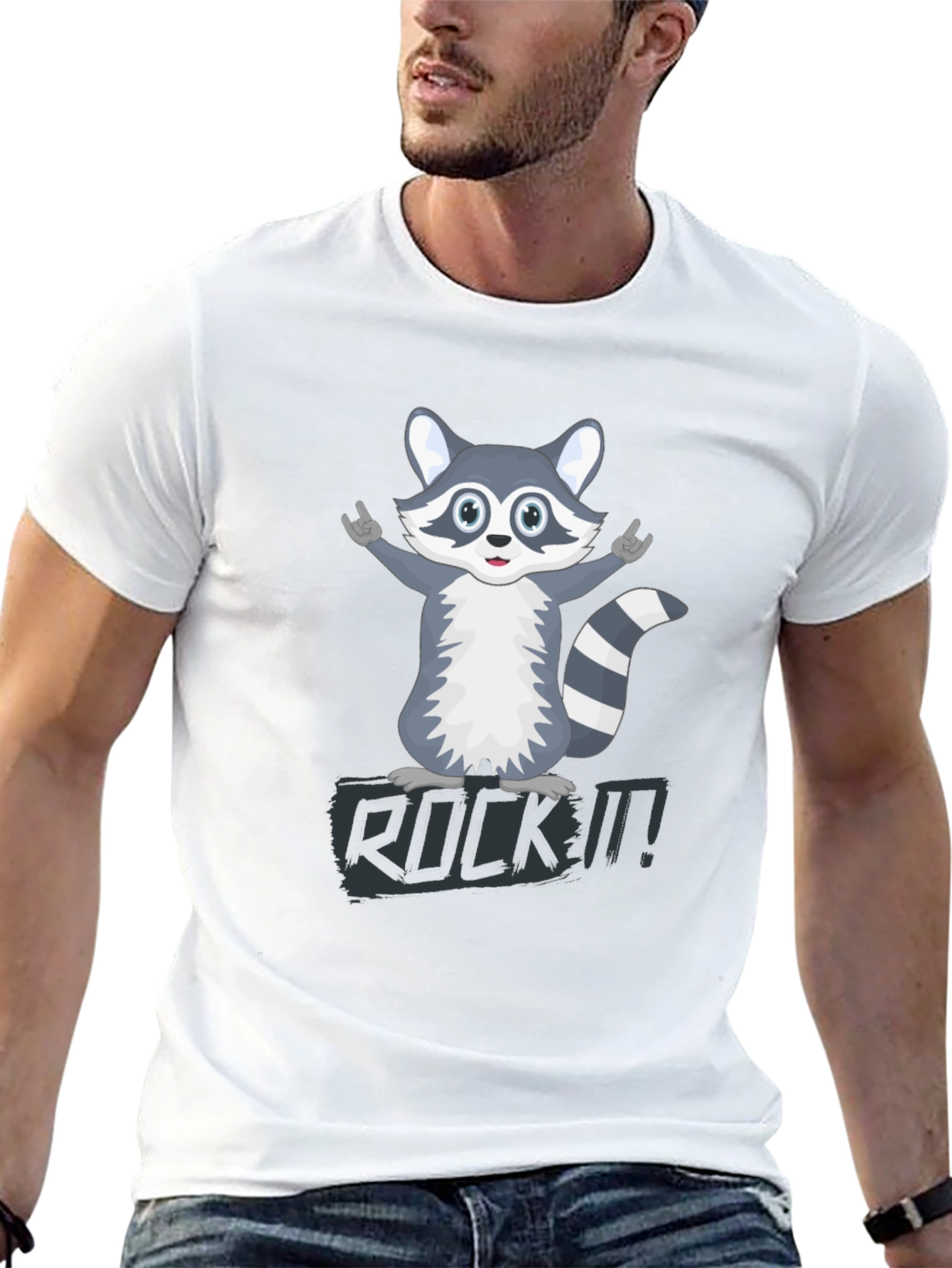 Rockin Raccoon Graphic Tee