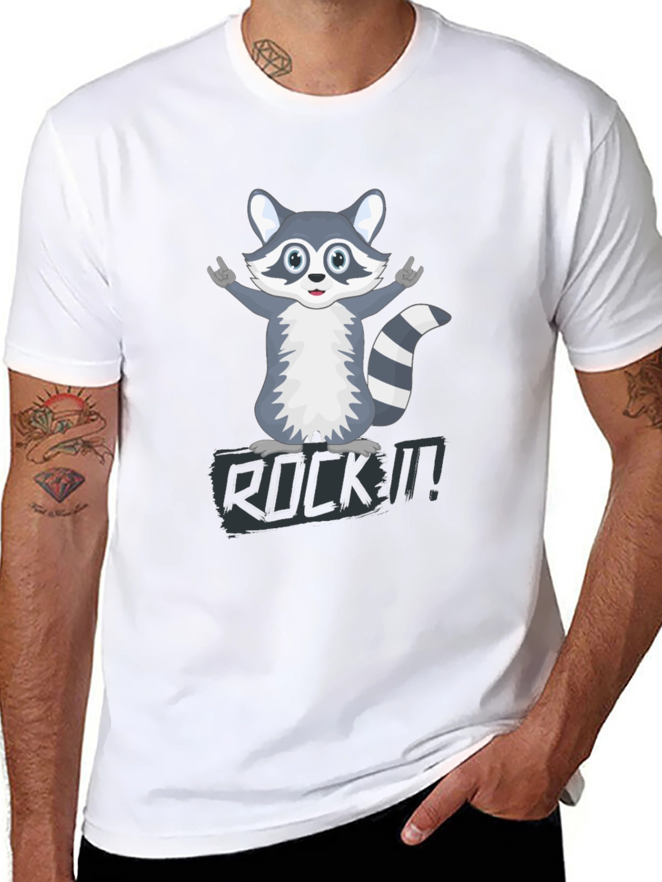Rockin Raccoon Graphic Tee