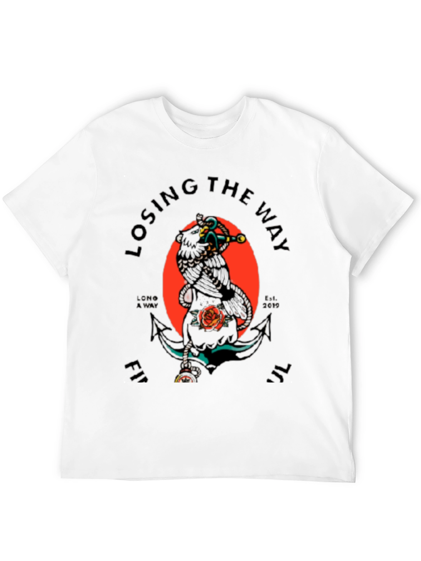 Mens Graphic Tee - Losing the Way