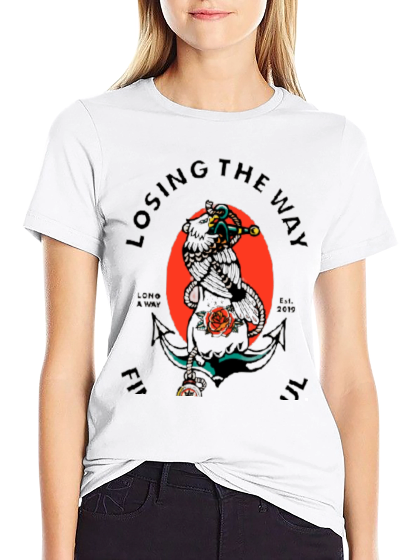 Mens Graphic Tee - Losing the Way