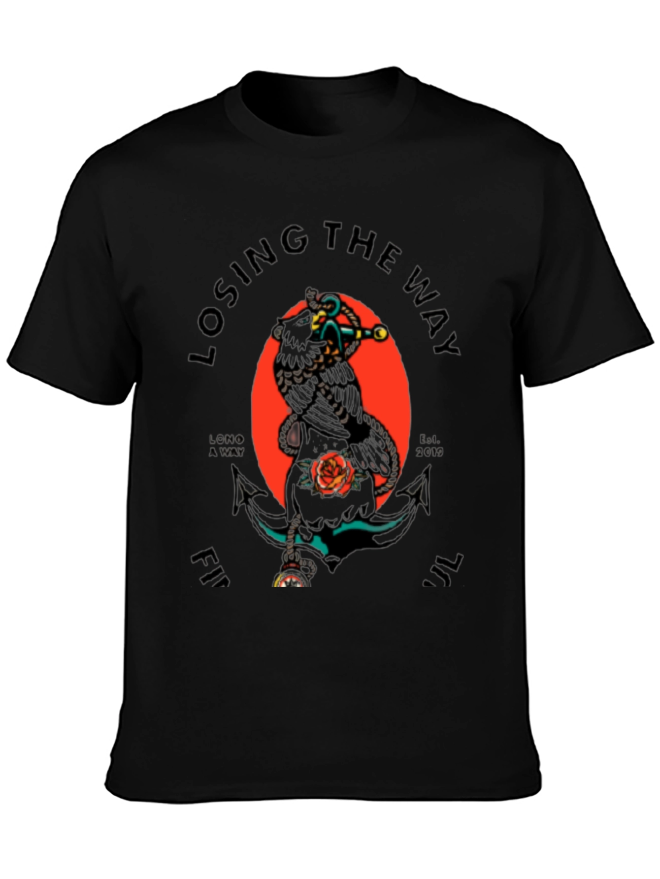 Mens Graphic Tee - Losing the Way