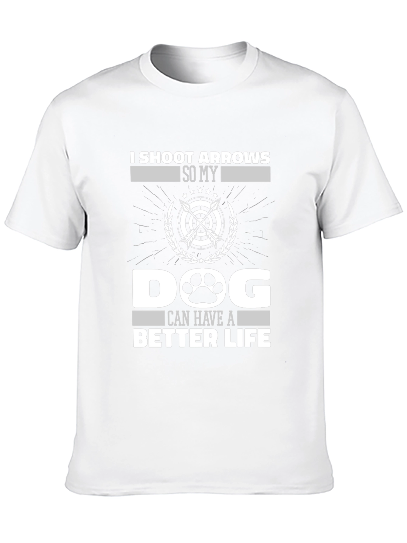Archery Dog Lover T-Shirt - Arrows Dog Better Life