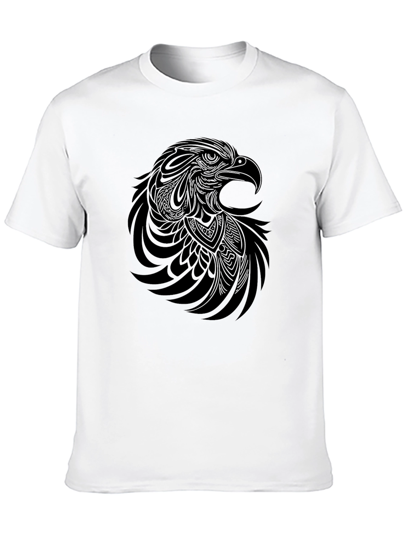 Black Eagle Graphic Tee - Mens Casual Shirt