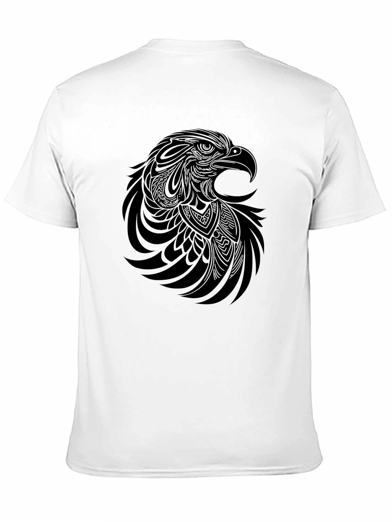 Black Eagle Graphic Tee - Mens Casual Shirt