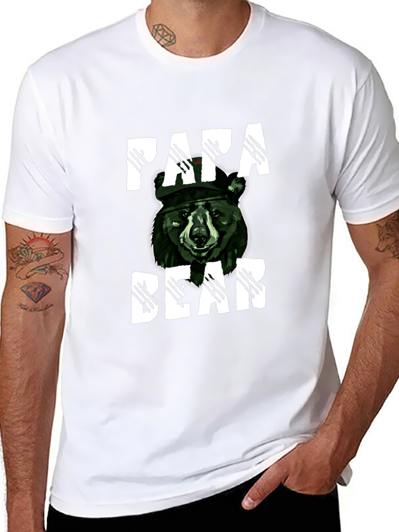 Papa Bear Graphic Tee