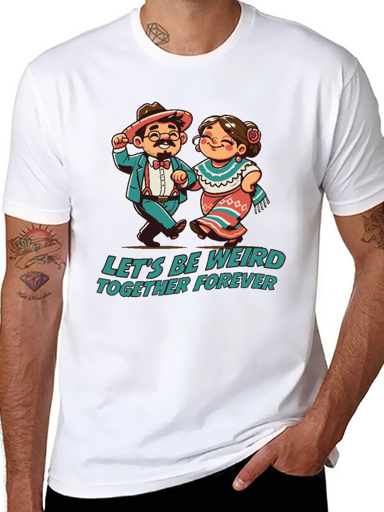 Lets Be Weird Together Forever T-Shirt