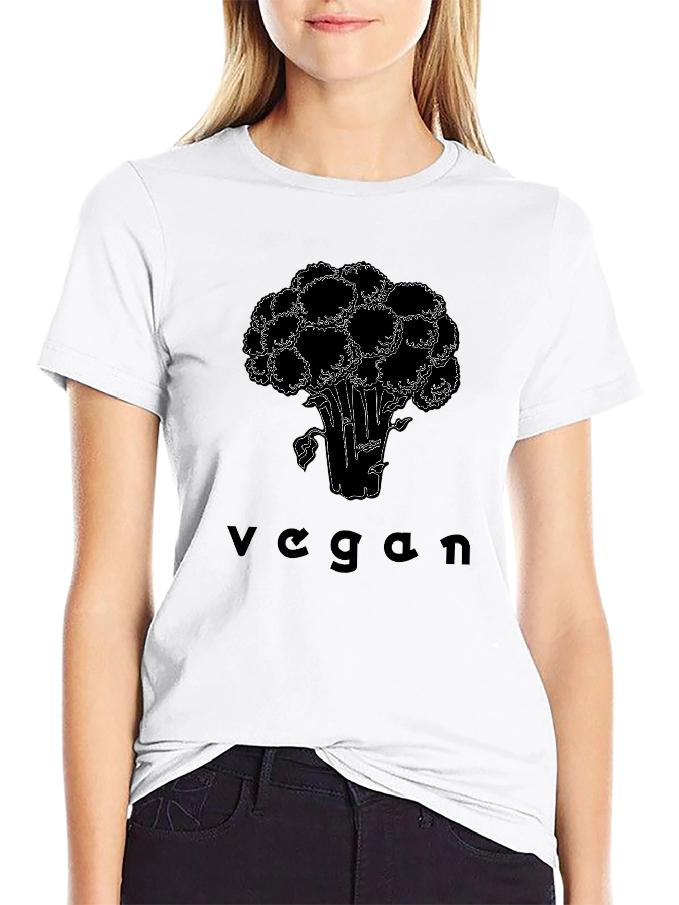 Vegan Broccoli T-Shirt - Plant Based Lifestyle Tee