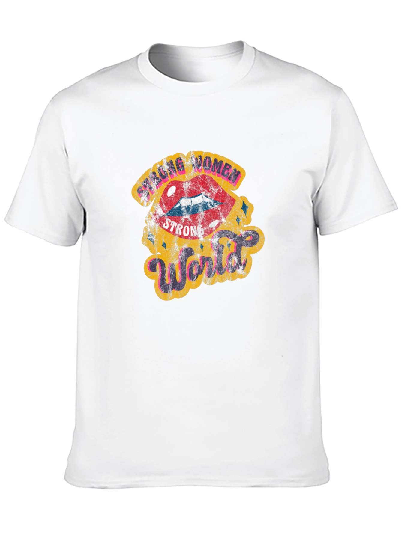 Strong Women Strong World Graphic Tee