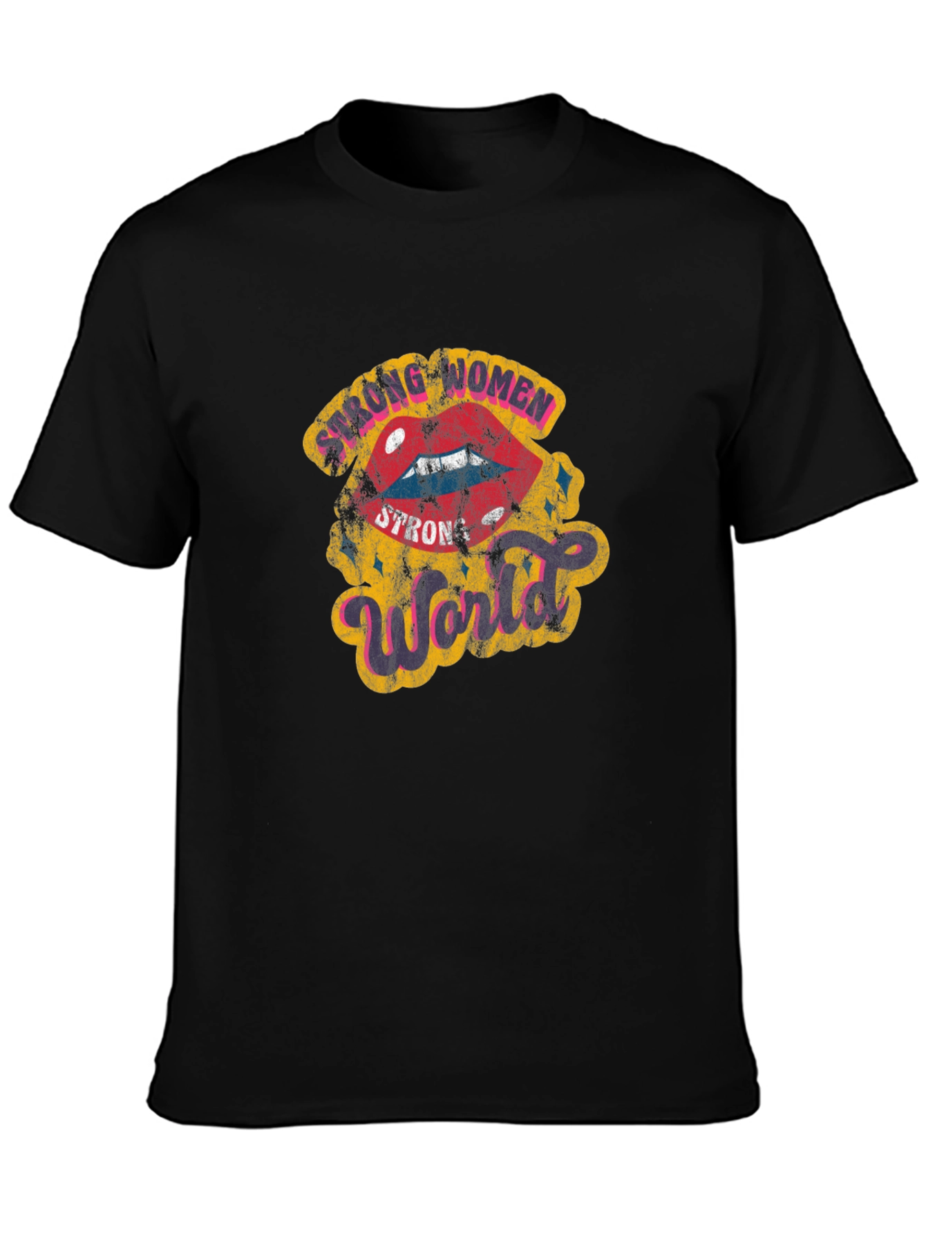 Strong Women Strong World Graphic Tee
