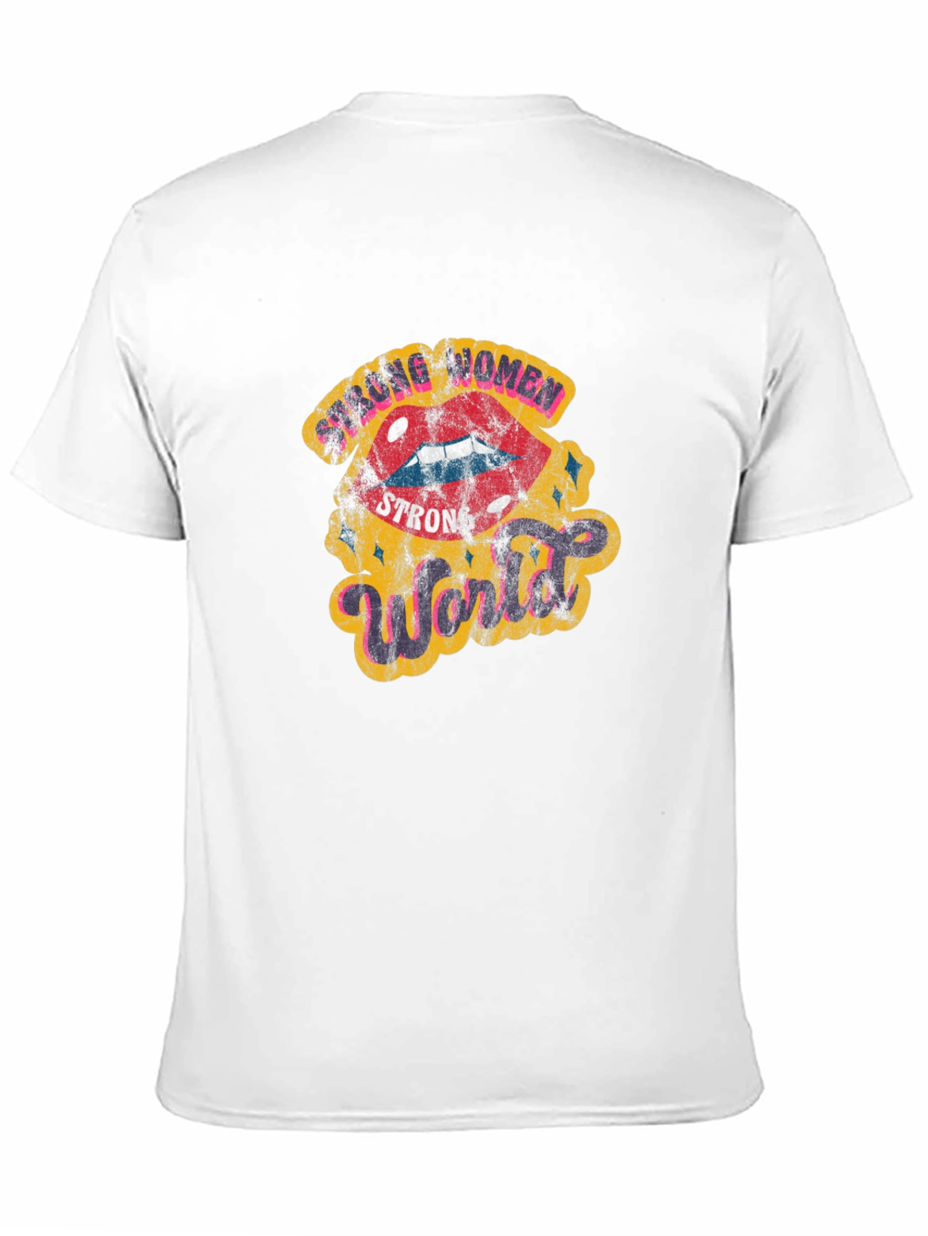 Strong Women Strong World Graphic Tee