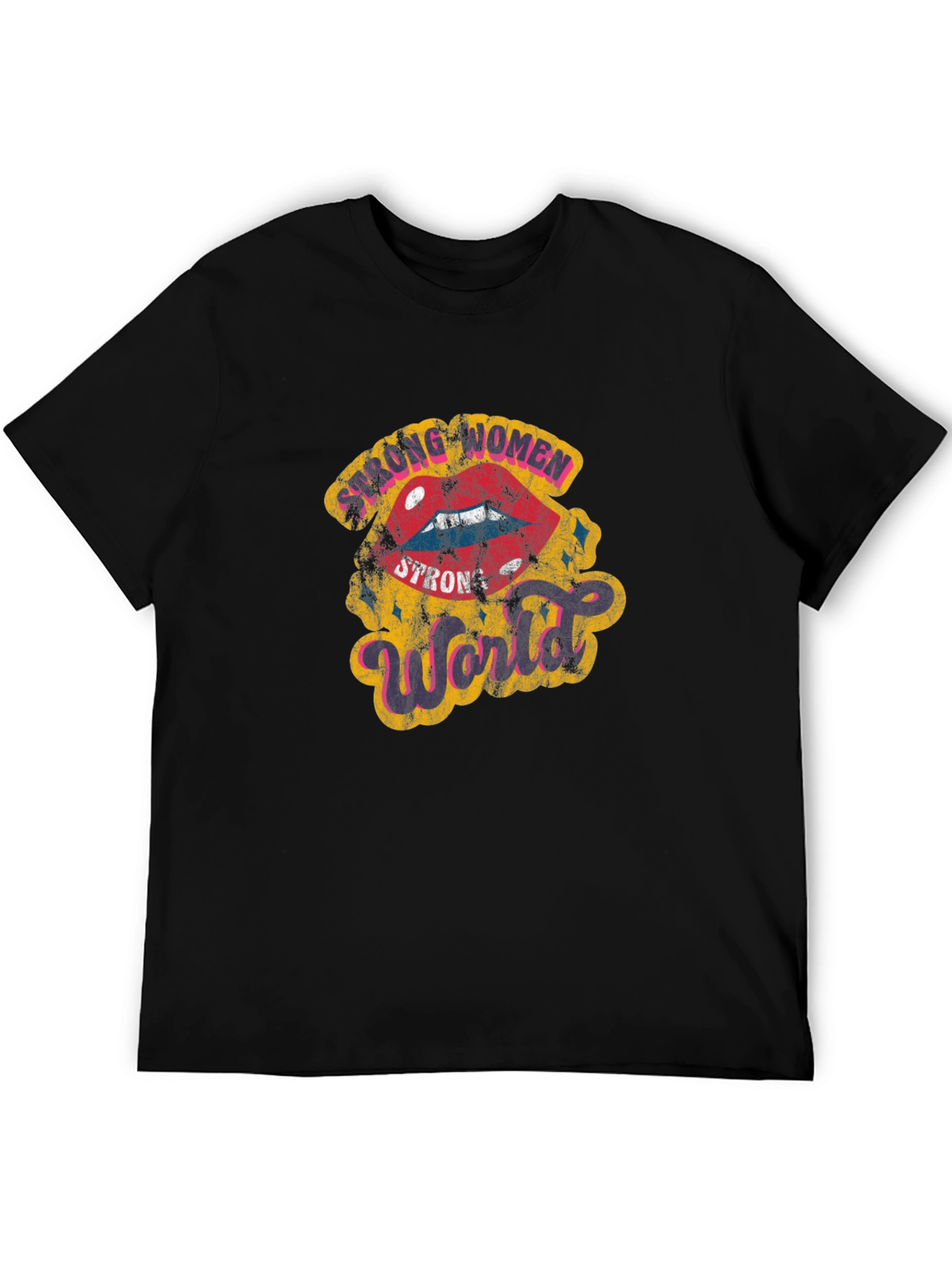 Strong Women Strong World Graphic Tee