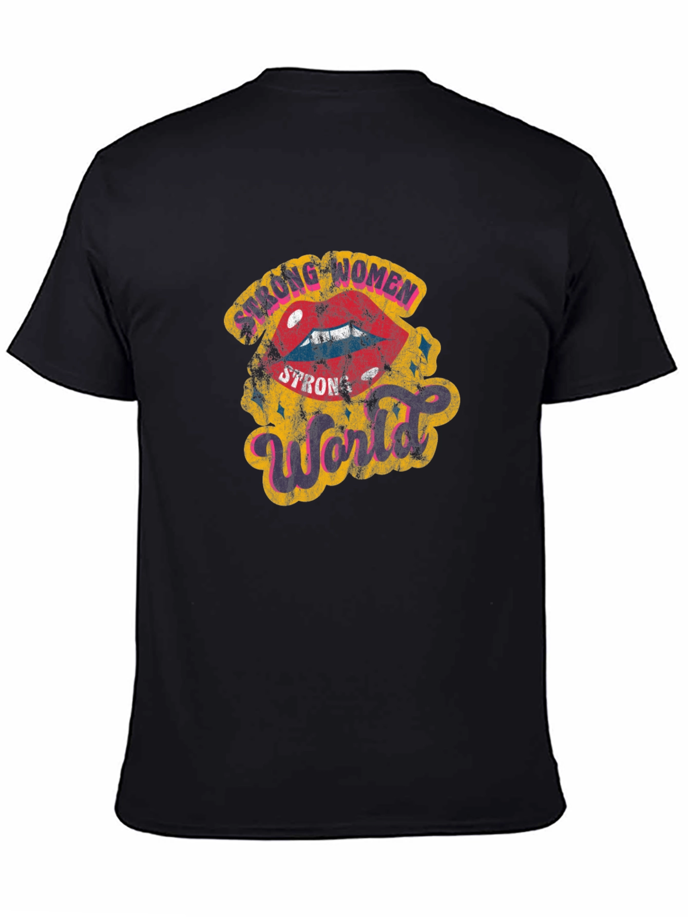 Strong Women Strong World Graphic Tee