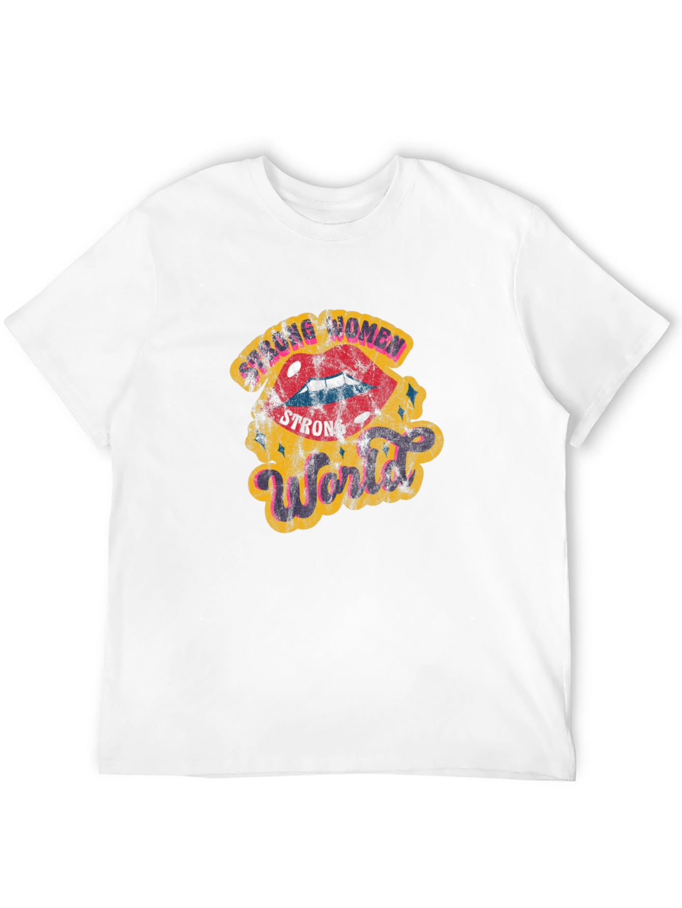 Strong Women Strong World Graphic Tee
